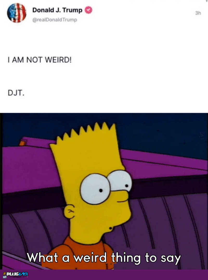 Weird like a fox!