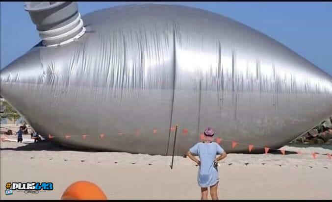 Australian spy balloon ready for takeoff