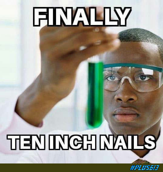 About time