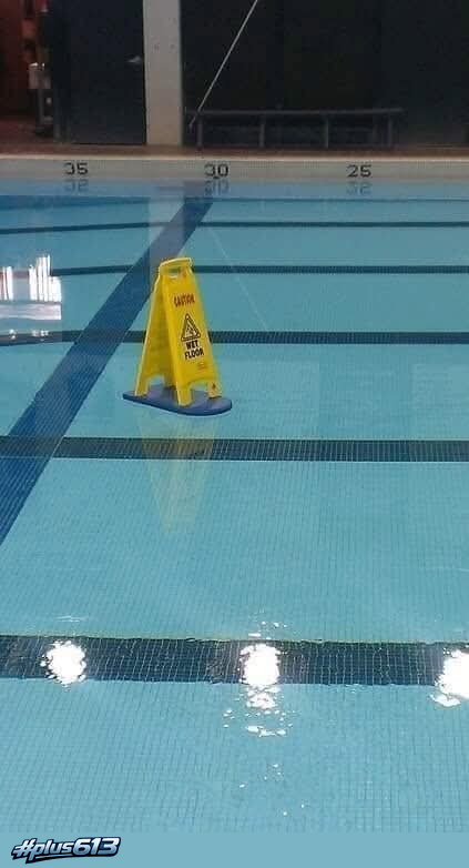 Caution: wet floor 