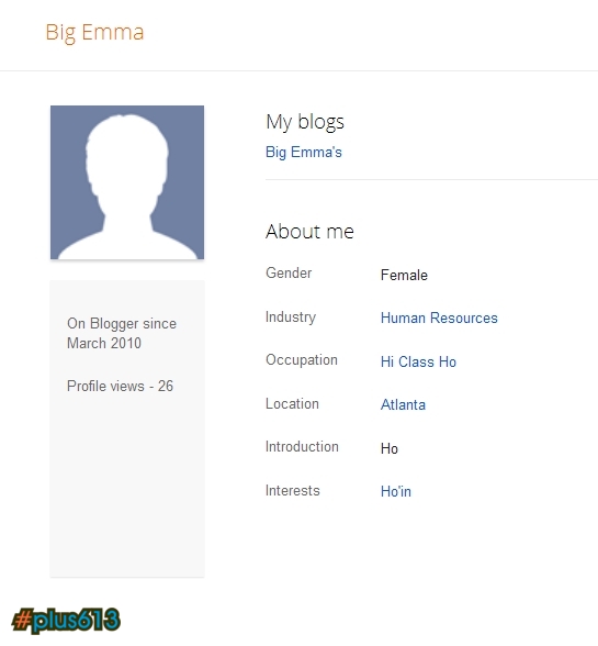 Big Emma de ho blog