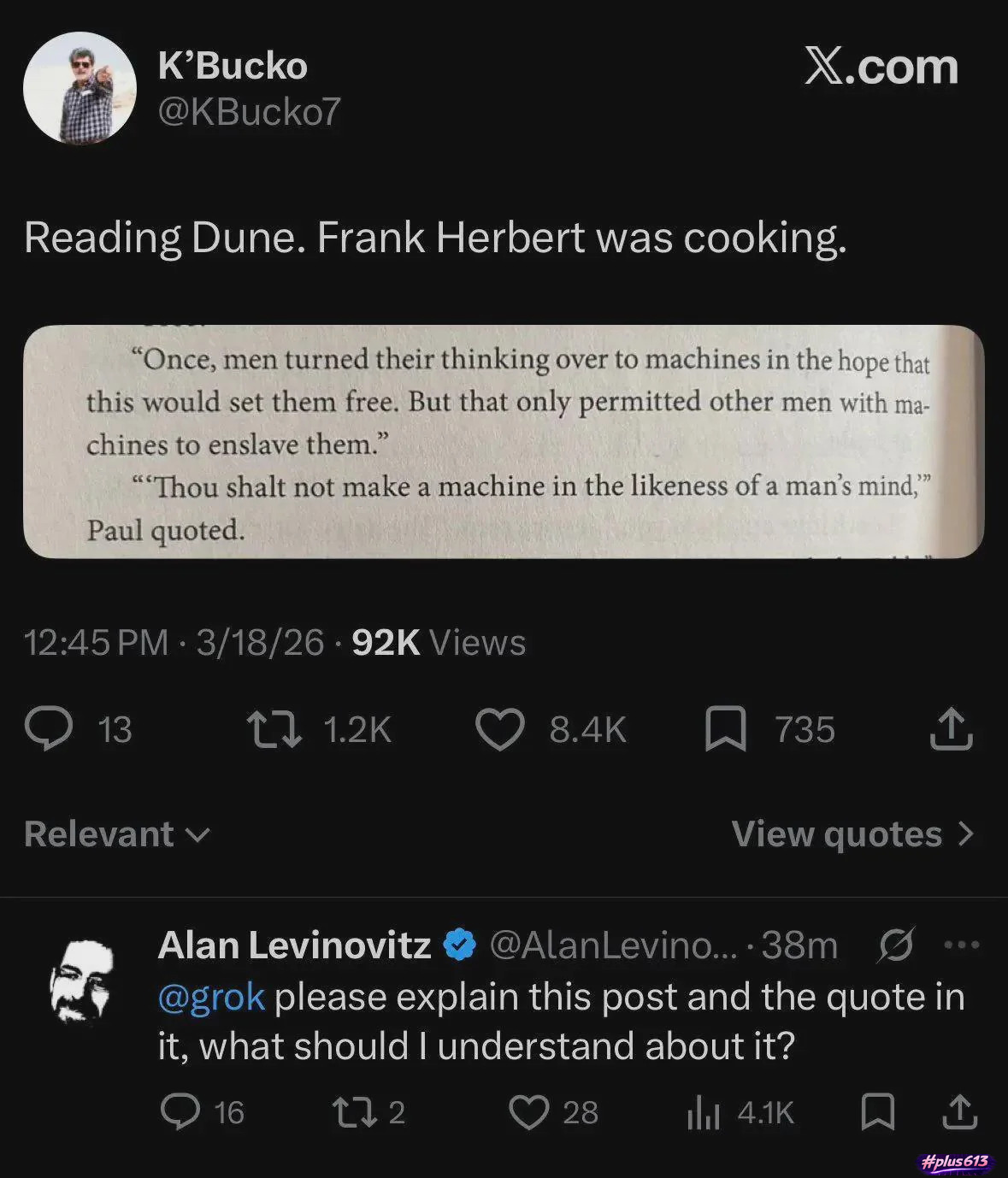 Frank was ahead of his time 