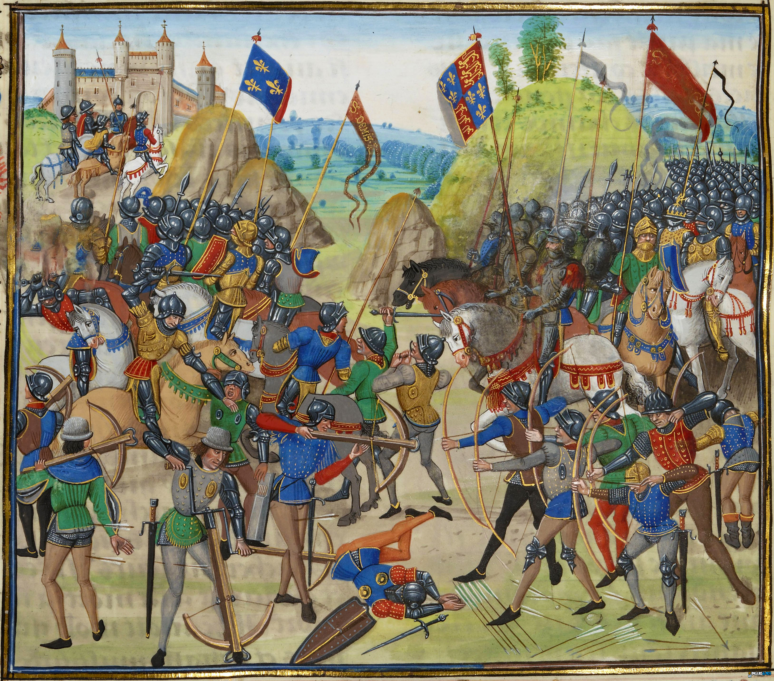 Battle of Crecy - Froissart