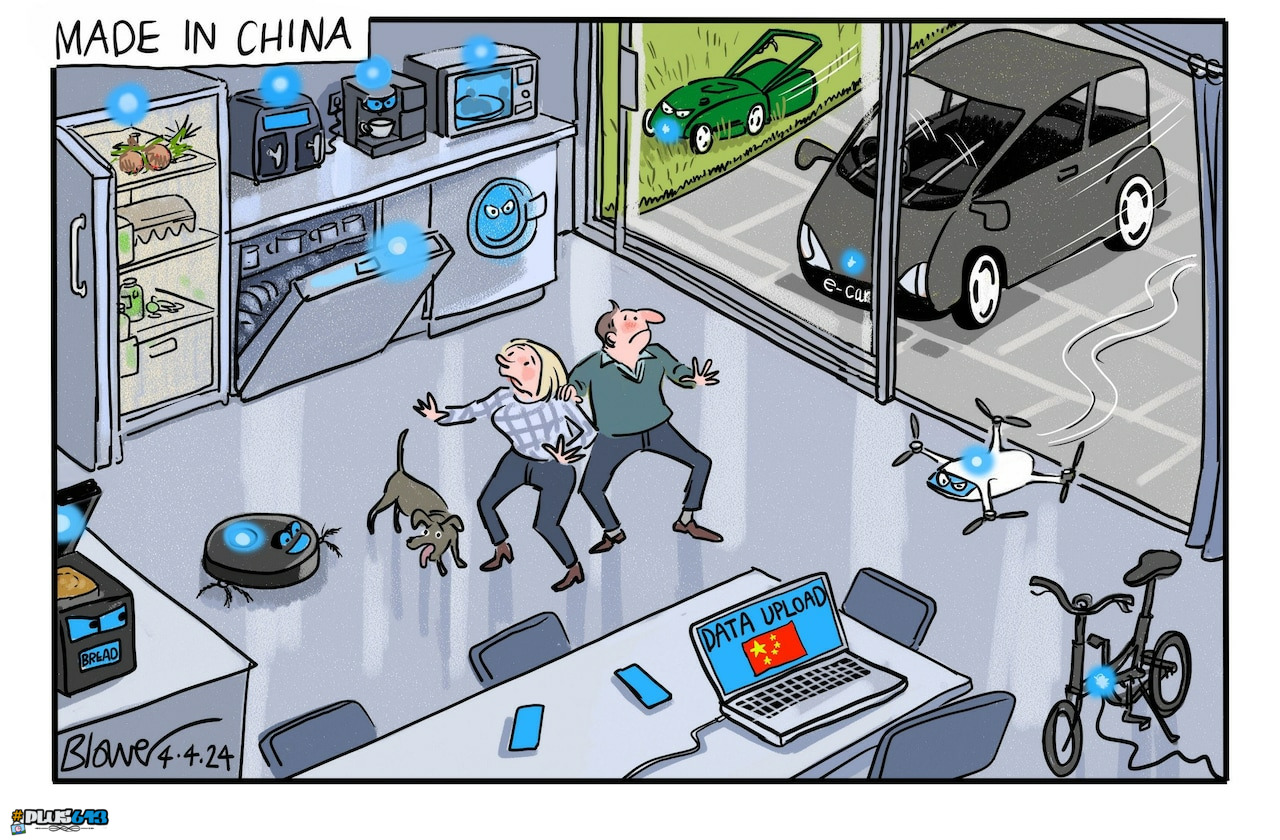 Foreign made items spy