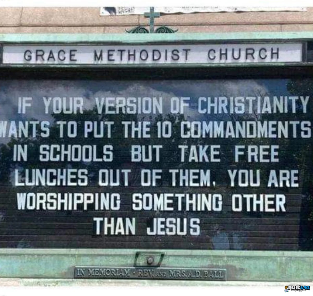 Starving children is the Christian thing to do