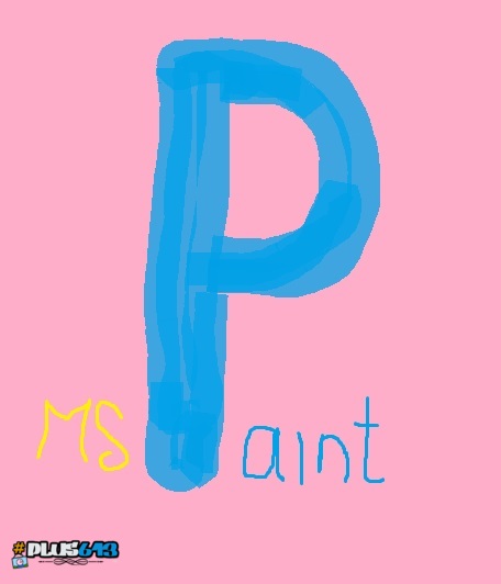 Now that's MS Paint - love it!