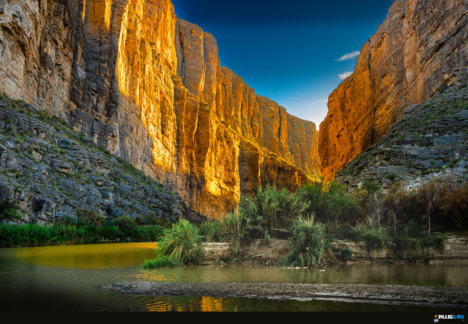 Santa Elena Canyon Big Bend NP by Christopher B. Merritt