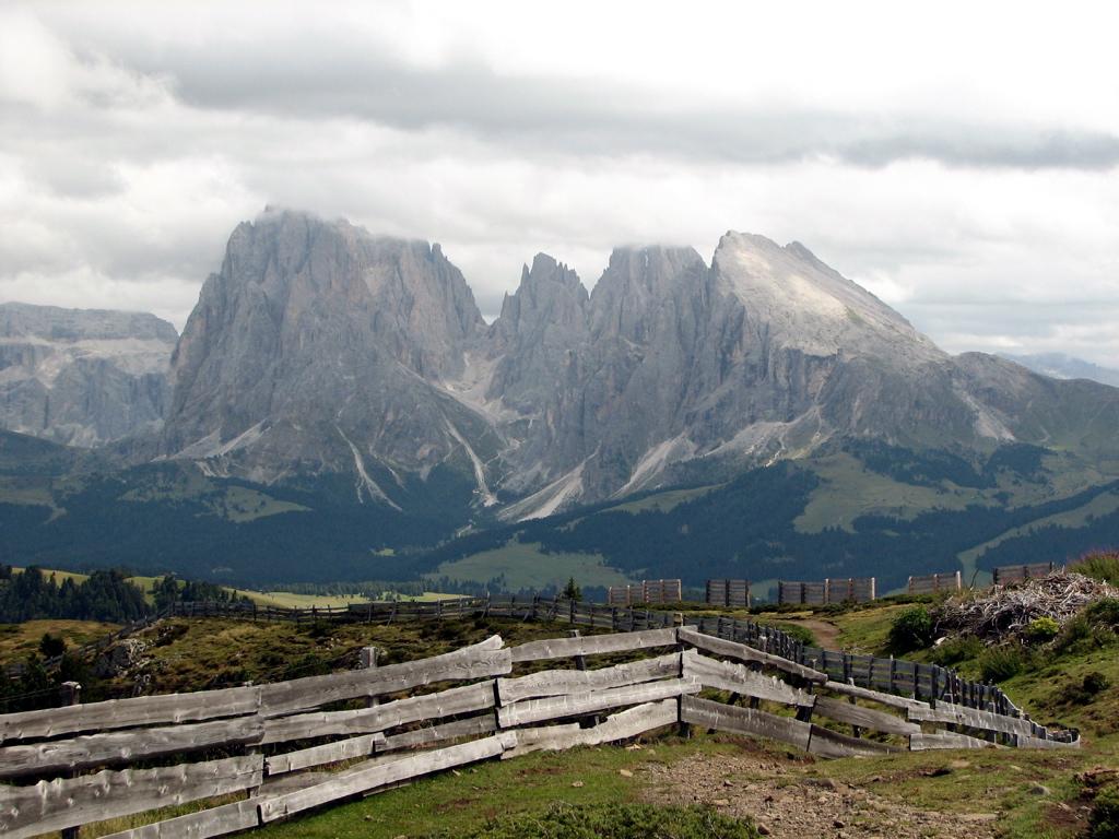 the Dolomites mountains in northeast Italy