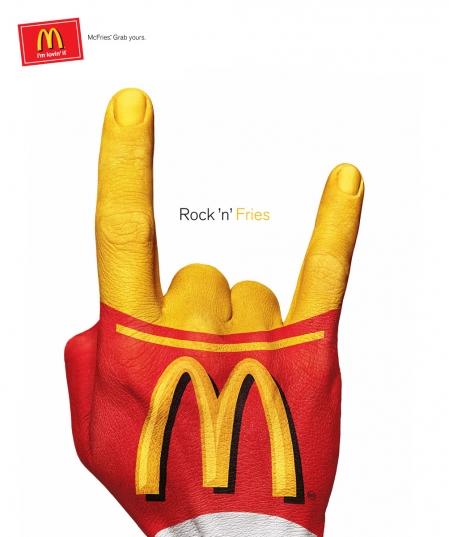 McDonalds wants Rockers to eat more fries
