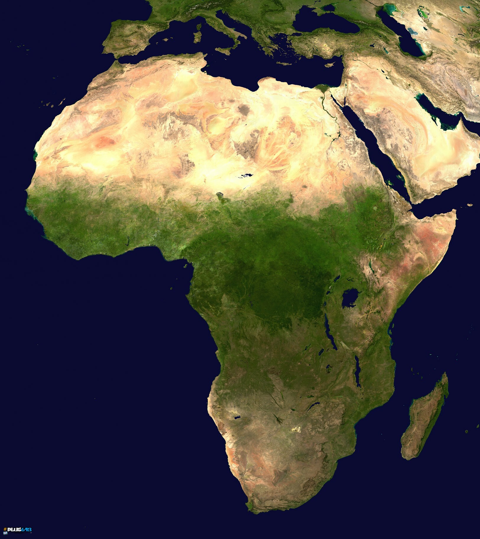 Africa by satellite