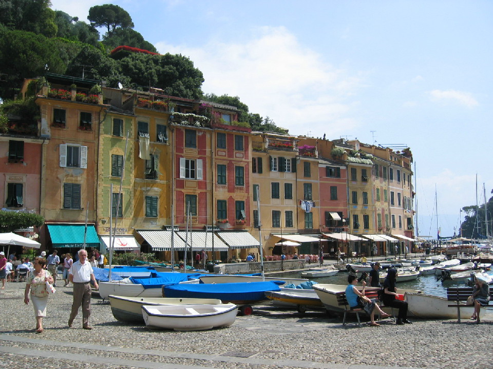 Portofino, harbour (Liguria, Italy, 2004)
