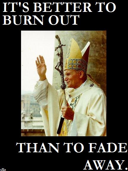Rock on, Pope!