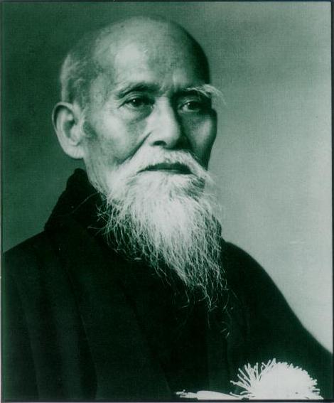 Morihei Ueshiba - founder of Aikido