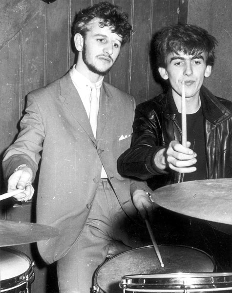 Young Ringo and George
