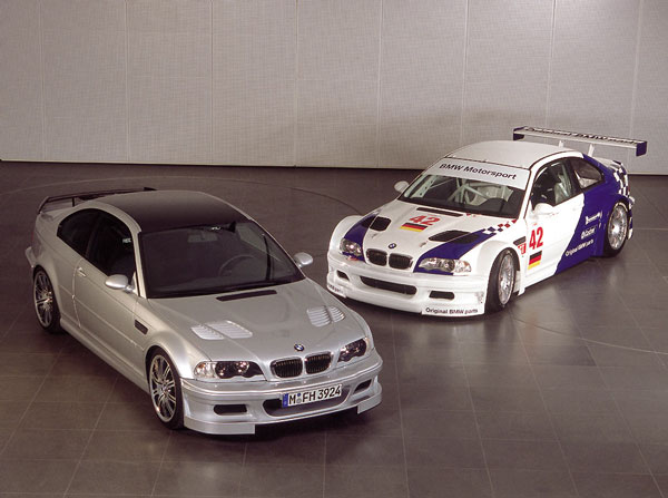 BMW M3 GTR.  Street and Track versions.