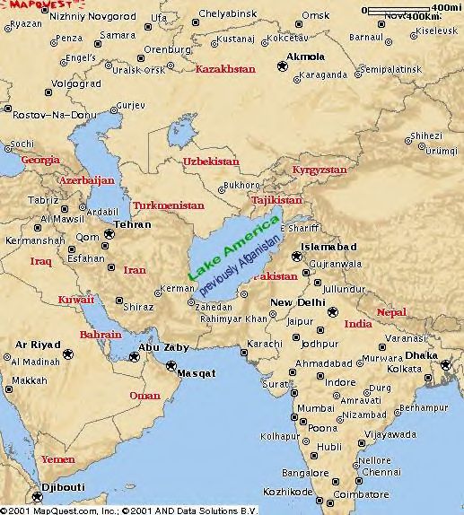 NEW MAP OF THE MIDDLE EAST