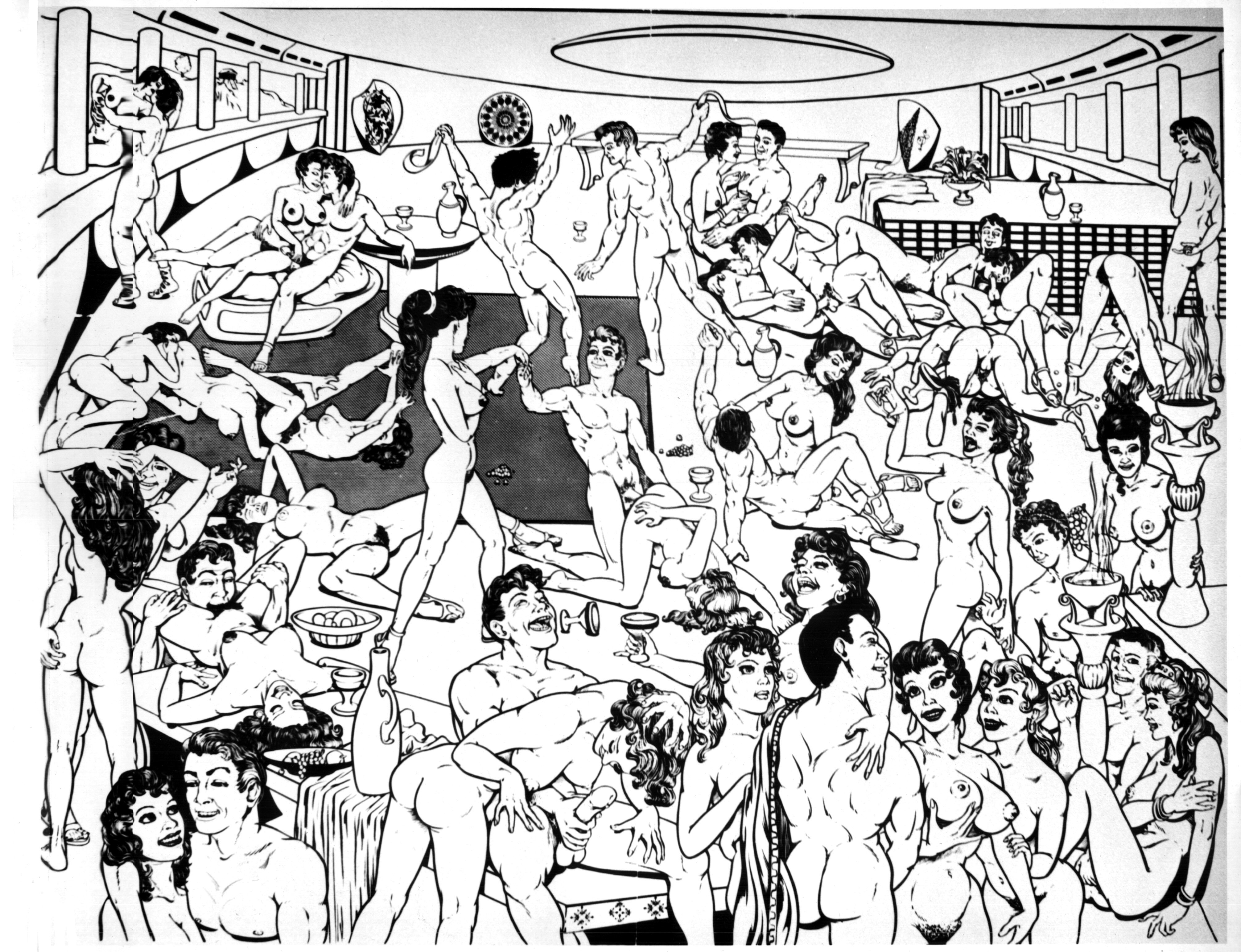Orgy comic