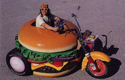 The hamburger bike