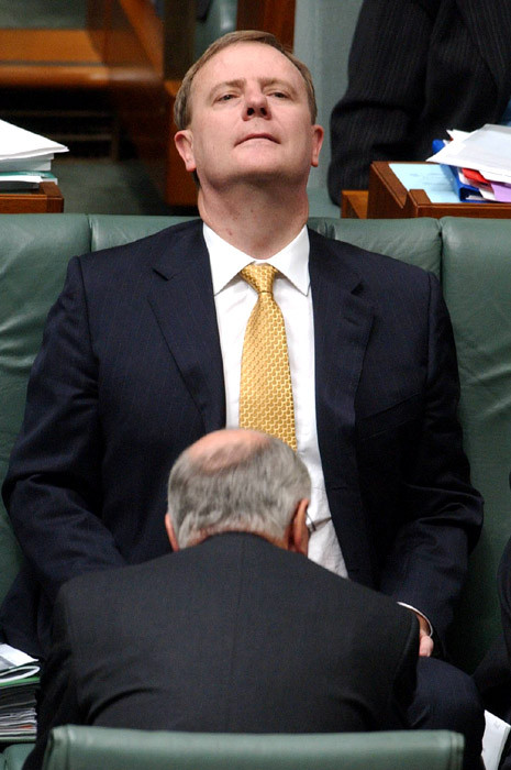 Australian PM showing his cabnet his skills