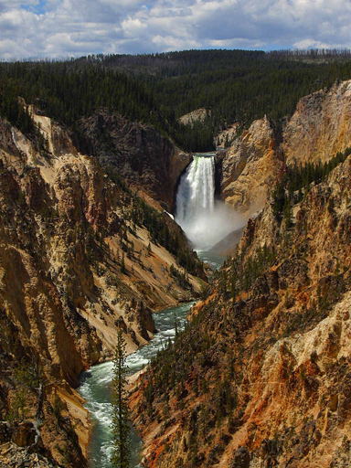 Yellowstone Park Lower Falls