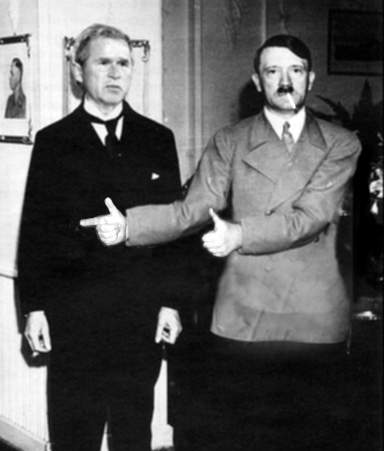 Bush and Hitler