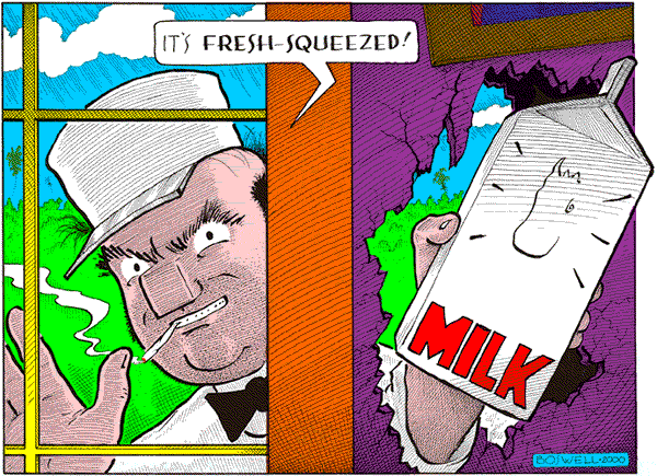 world's toughest milkman!!