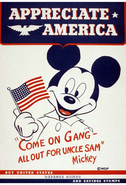 Mickey appreciates America