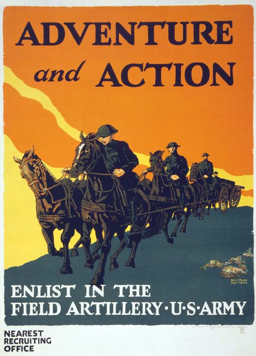 Adventure and Action in the Field Artillery