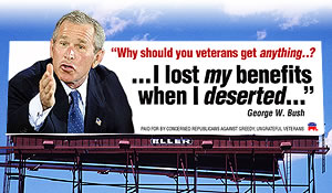 Bush thinks little of Vets