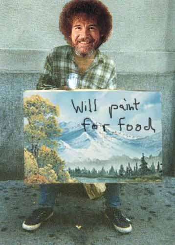 Will paint for food