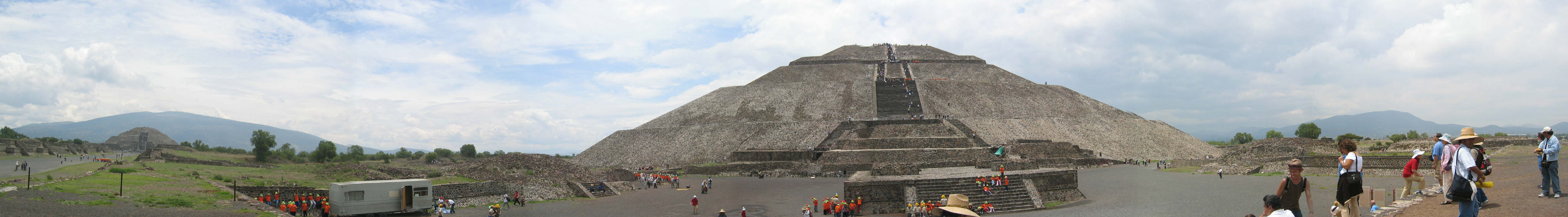 Teotihuacan (Mexico, 2005): Piramide del Sol