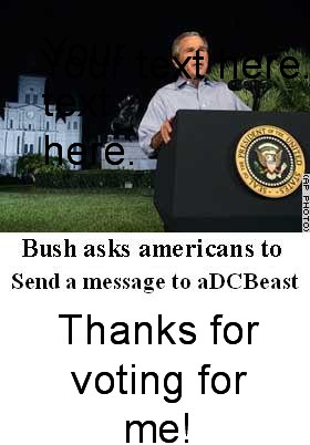 To acbeast from bush