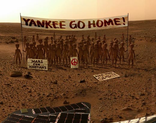 Mars - Yanks go home
