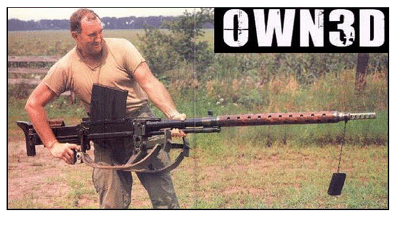 A gun for real men