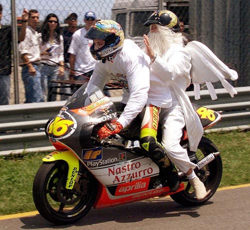 Rossi and the angel