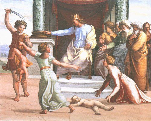 Raphael "Judgement of Solomon"