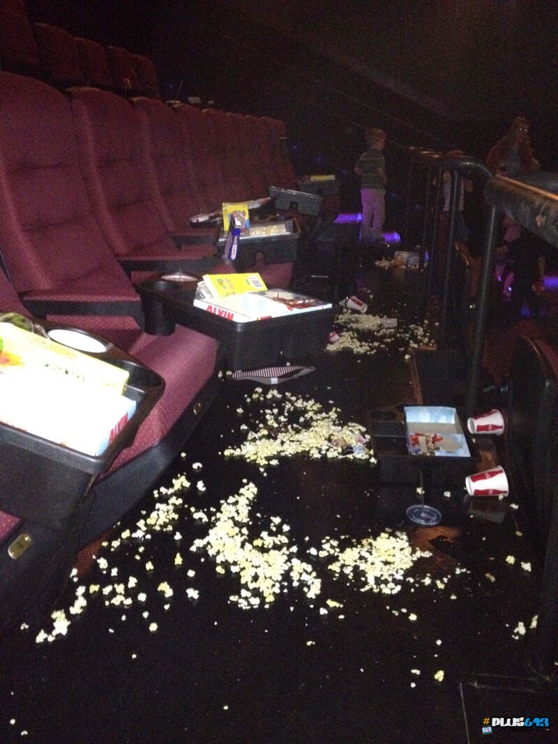 Assholes at the cinemas