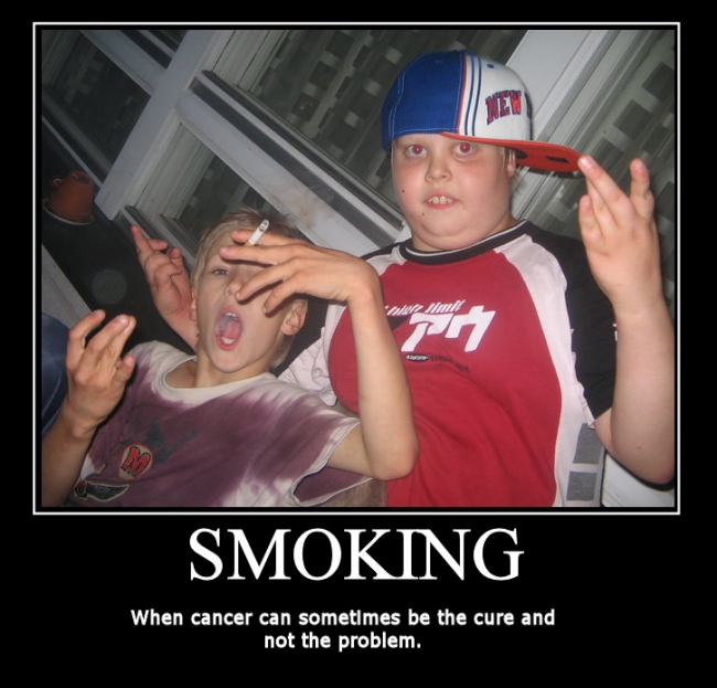 smoking redneck kids