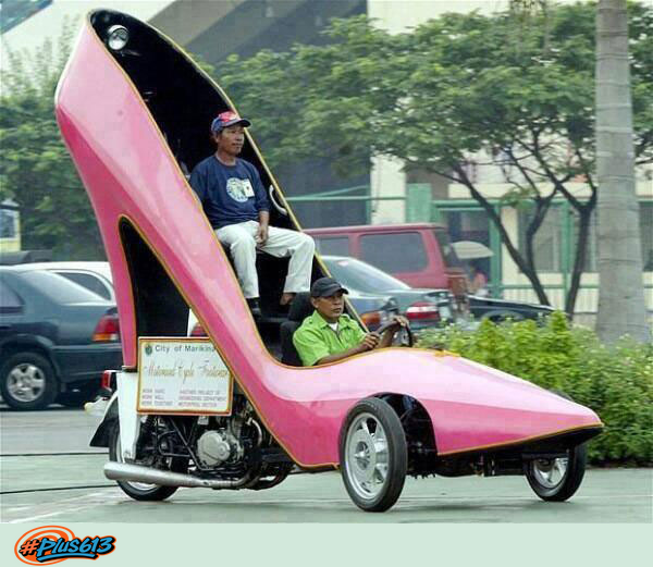 Who drives a shoe?