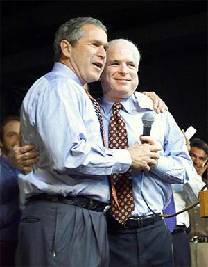 McCain, a Bush Puppet