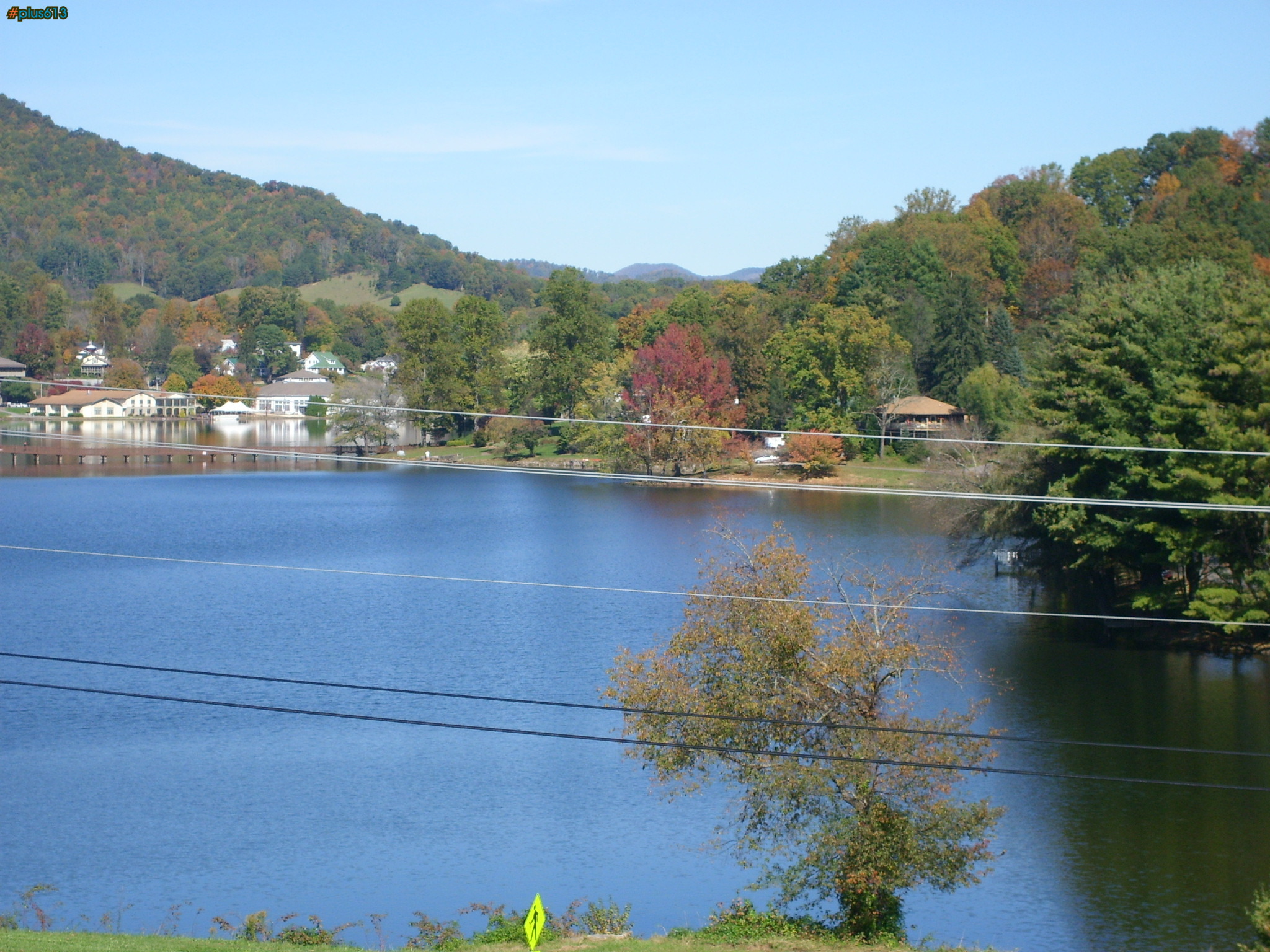 Lake Junaluska from the course