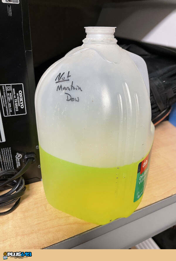 Aww I was gonna drink it