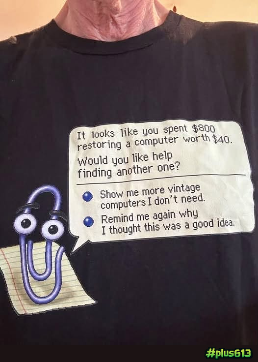 But it's vintage!
