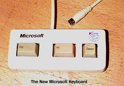 The new Microsoft Keyboard