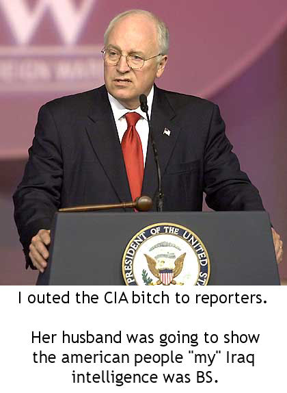 Cheney source for CIA agent outing