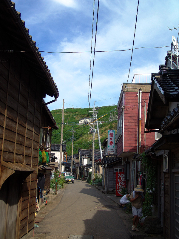 Scene of a fishing village -Kashiwazaki, Japan 4