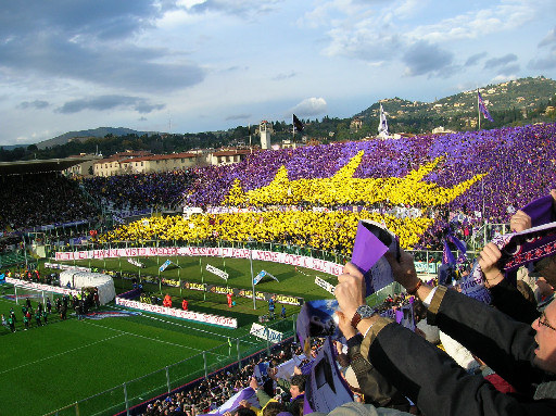 Fiorentina's sun is raising again, Firenze, Italy 2005