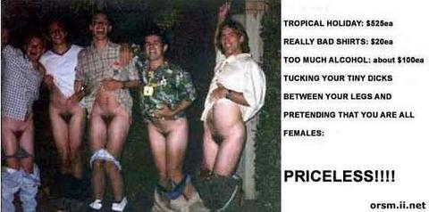 Priceless dickless...