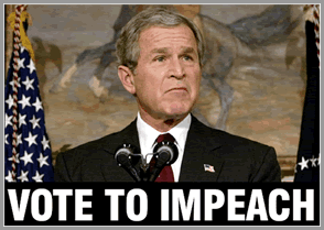Nixon crook Cheney puts Bush in impeachment limbo