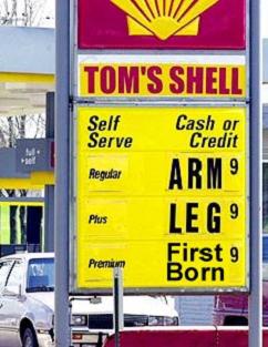 Petrol prices...
